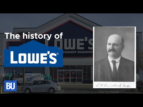 Youtube video: A Construction Mogul - The Lowes Story