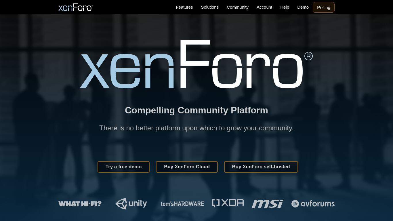 XenForo has released a cloud platform and add-on updates for their forum software, with features to keep users engaged such as notifications, reactions, customizable access, and discovery of new content. They also offer extensive customization options for the look and functionality of the forum.