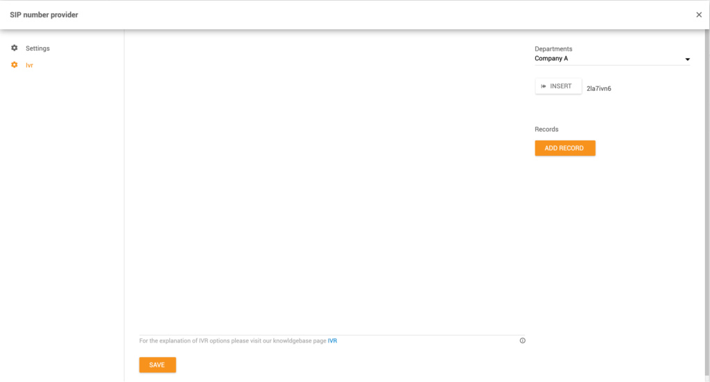 IVR call back function set up LiveAgent