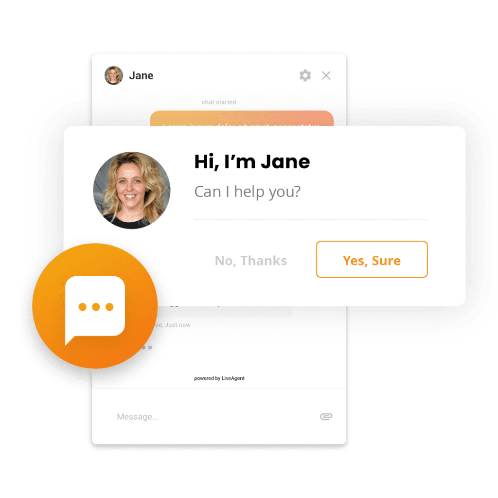 Внедряване на чат на живо- LiveAgent