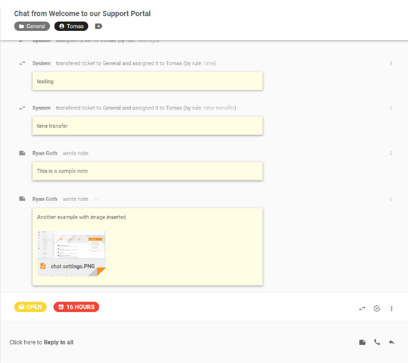 Тикет-Бележки-LiveAgent
