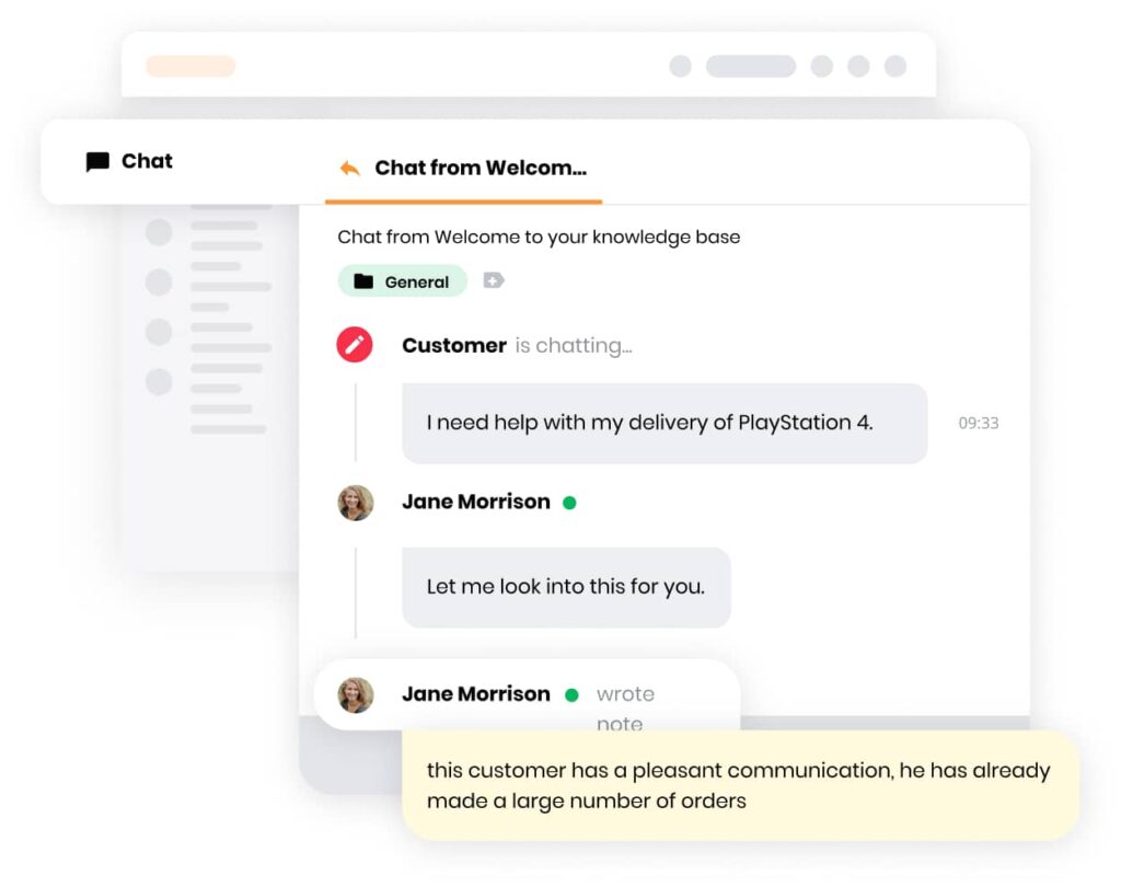 LiveAgent internal tickets