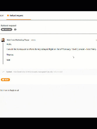 Създайте шаблони за писма за отказ в LiveAgent