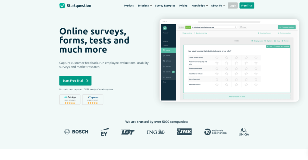 Начална страница на StartQuestion