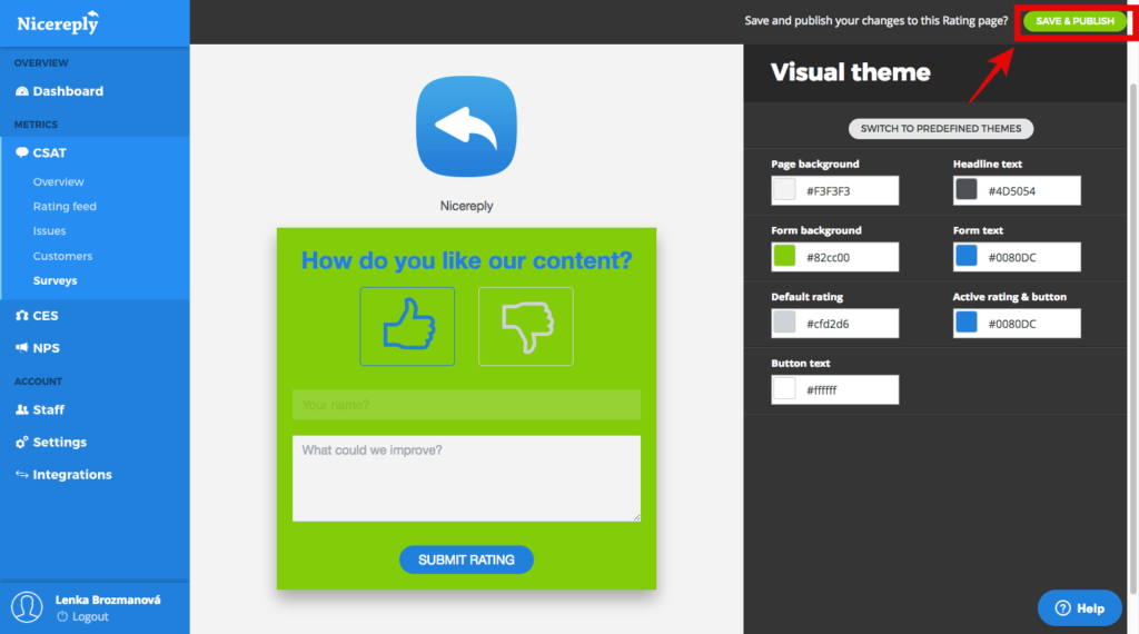 Nicereply-visual-theme